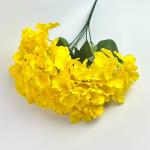 Гілка гортензії. 50 см. Жовтий.