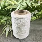Шнур бавовняний . 100 гр. Білий