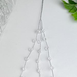 Гілочка з кристалами. 27 см.