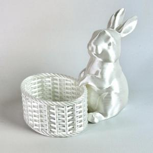 Корзинка з зайчиком 12 см.