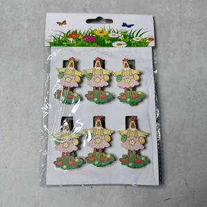 Прищіпка з курочкою.